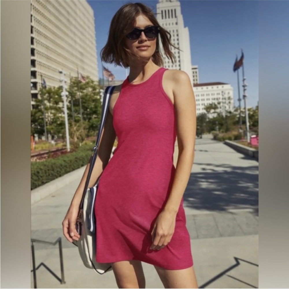 Beyond Yoga Spacedye Under Lock and Key Dress Dragonfruit-Sangria / XS